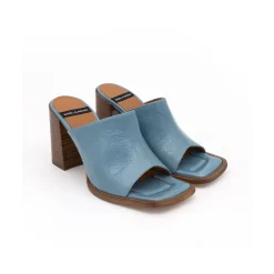 ANGEL ALARCON Abba - Mule De Tacon Ancho Y Alto Discount