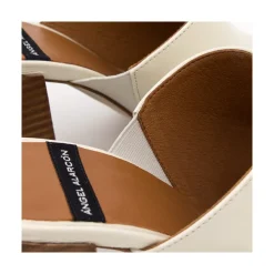 ANGEL ALARCON Abba - Mule De Tacon Ancho Y Alto Outlet