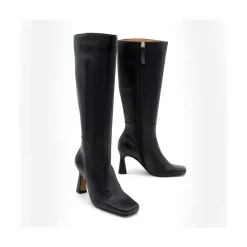 ANGEL ALARCON Aguilera - Botas De Tacon Alto Con Adorno De Costuras Y Cremallera Sale