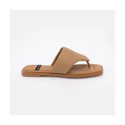 ANGEL ALARCON Andrews- Sandalias Planas De Dedo Acolchadas Sale