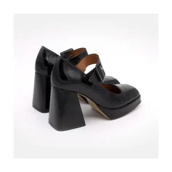 ANGEL ALARCON Bianca - Zapatos Mary Jane Con Tacon Ancho Y Plataforma Clearance