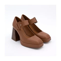 ANGEL ALARCON Bianca - Zapatos Mary Jane Con Tacon Ancho Y Plataforma Online