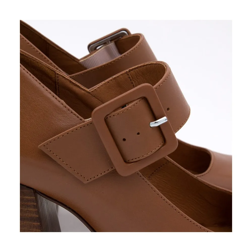 ANGEL ALARCON Bianca - Zapatos Mary Jane Con Tacon Ancho Y Plataforma Online