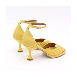 ANGEL ALARCON Dennis - Sandalia D'Orsay Con Tacon Medio De Diseno Conico Discount