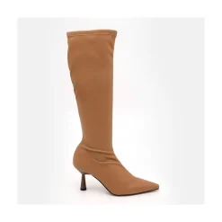 ANGEL ALARCON Fancy - Bota Elastica De Vestir Con Punta Fina Y Tacon Online
