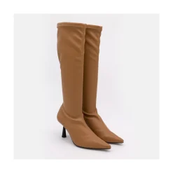 ANGEL ALARCON Fancy - Bota Elastica De Vestir Con Punta Fina Y Tacon Clearance