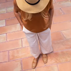 ANGEL ALARCON Gena - Mocasines De Mujer De Rafia Hot