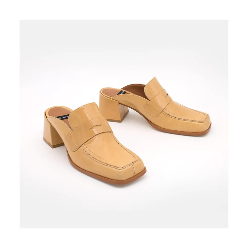 ANGEL ALARCON Glenda - Mocasin Abierto Con Tacon Outlet