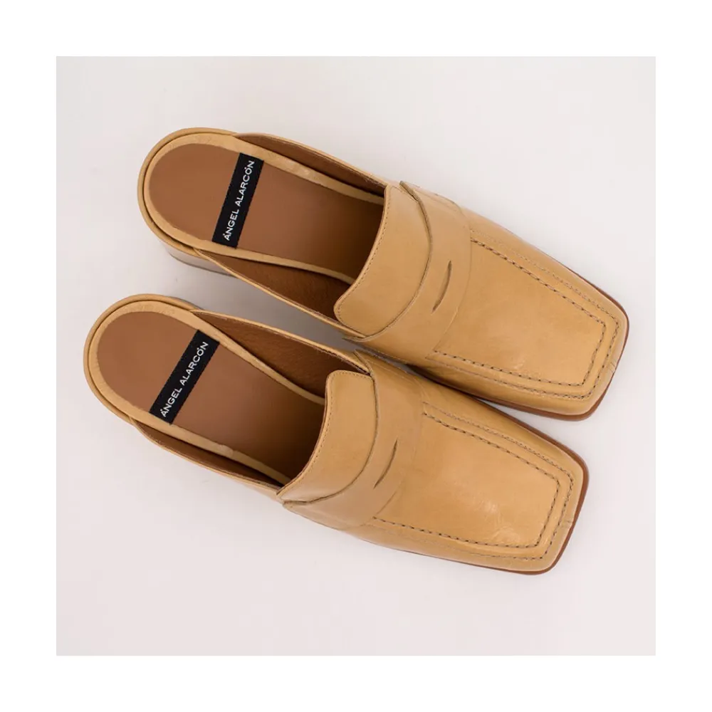 ANGEL ALARCON Glenda - Mocasin Abierto Con Tacon Outlet
