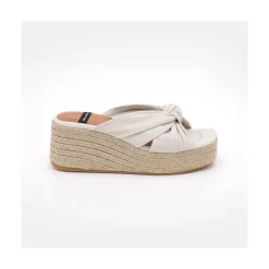 ANGEL ALARCON Hardy - Mule De Piel De Cuna De Esparto Trenzado Online