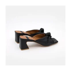 ANGEL ALARCON Hepburn - Mule De Piel Con Nudo Best