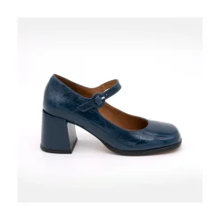 ANGEL ALARCON Jett - Zapatos Mary Jane Diferentes, Redondeados Y Con Tacon Ancho