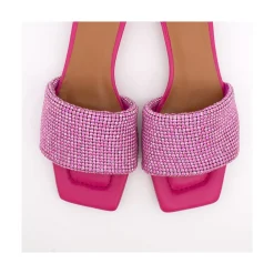 ANGEL ALARCON Leanne - Mule Acolchado Con Pala De Brillantes Best