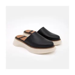 ANGEL ALARCON Leslie - Zueco De Piel Con Plataforma De Goma Online
