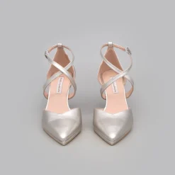 ANGEL ALARCON Liliam - Zapatos De Novia Tacon Medio Y Mini Plataforma Comodos Online