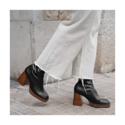 ANGEL ALARCON Managua - Botas Elasticas De Tipo Calcetin Con Tacon Geometrico Alto Sale