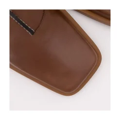 ANGEL ALARCON Motagua - Botas De Mujer De Piel Con Tacon De Bloque Robusto Best