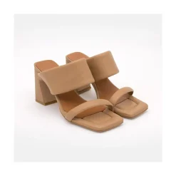ANGEL ALARCON Parton - Sandalias Acolchadas Con Tacon Clearance