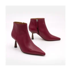 ANGEL ALARCON Ruth - Botines De Cana Baja Con Tacon Y Punta Fina Clearance