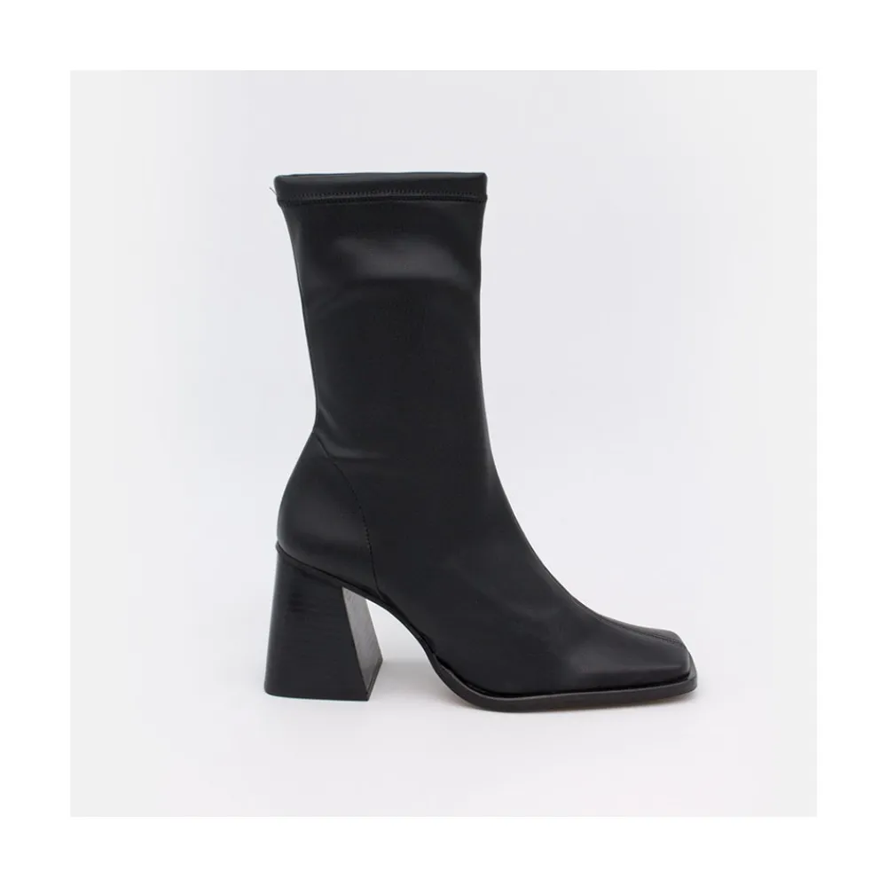 ANGEL ALARCON Savegre - Botines Elasticos De Tipo Calcetin Con Tacon Geometrico Alto Discount