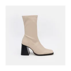 ANGEL ALARCON Savegre - Botines Elasticos De Tipo Calcetin Con Tacon Geometrico Alto Best