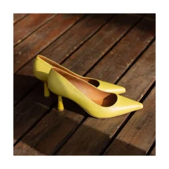 ANGEL ALARCON Vega - Estileto De Piel Con Tacon De Diseno Discount