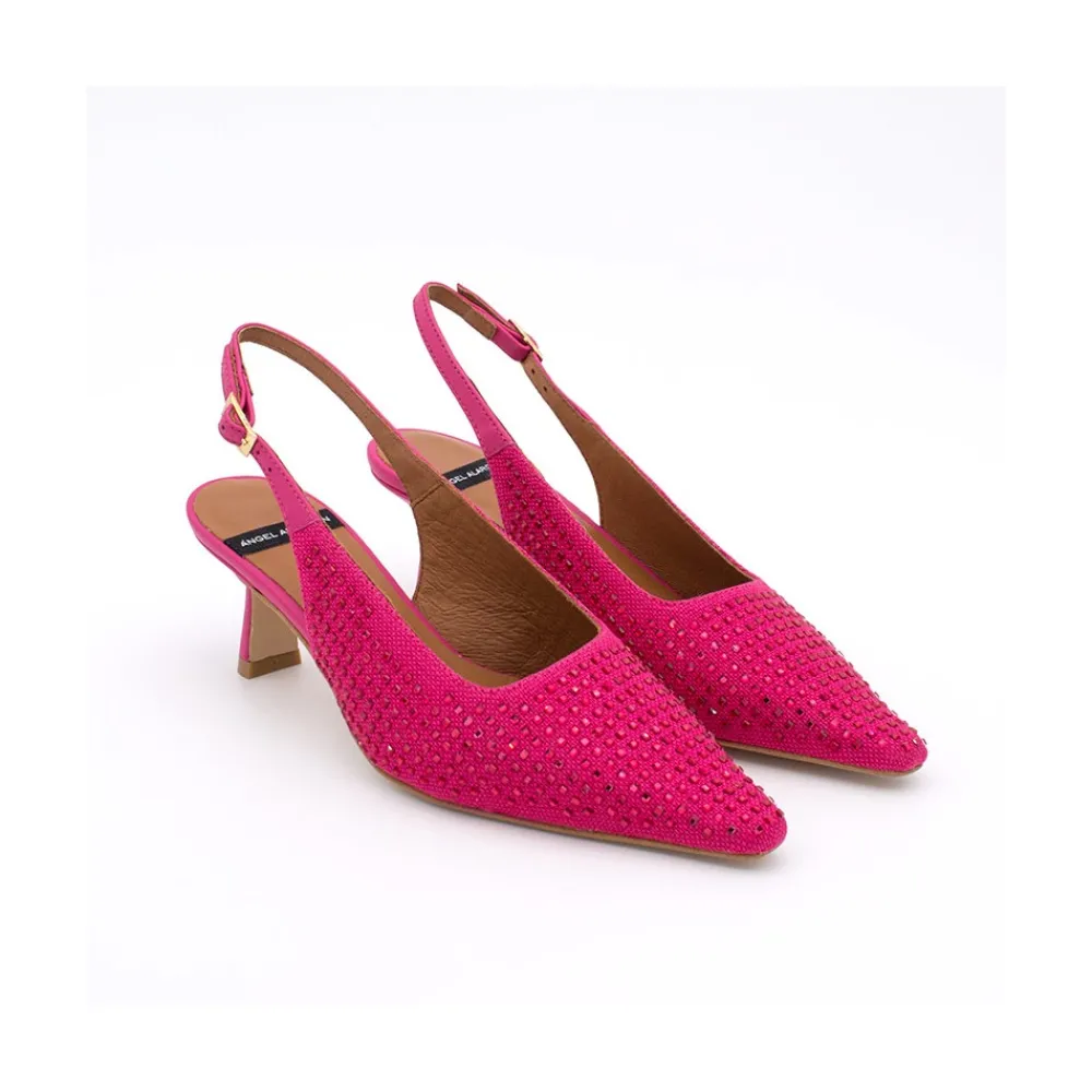 ANGEL ALARCON Yakida - Zapato De Fiesta Comodos Con Cristales Brillantes Online